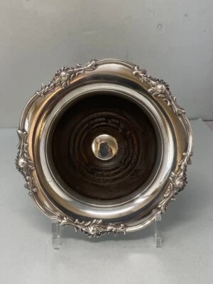 Antiga montanha-russa georgiana antiga de Sheffield banhada a prata vinho/champanhe - Imagem 1 de 2