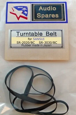 Turntable Belt for SANSUI  SR-2020/BC  SR-3030/BC Turntable  - Image 1 of 4