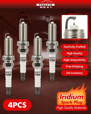 Комплект из 4 свечей зажигания Iridium для Chevrolet City Express 2,0 л L4 2015-2018 годов выпуска - Изображение 1 из 4
