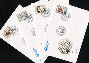 Faroe FDC 1996.02.12. Seaweed Marine Flora - Single Stamps - Picture 1 of 3