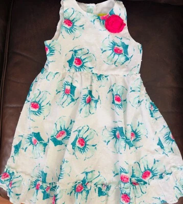 Vestido para niña Penélope Mack multicolor estampado floral talla 4T Foto 1 de 4