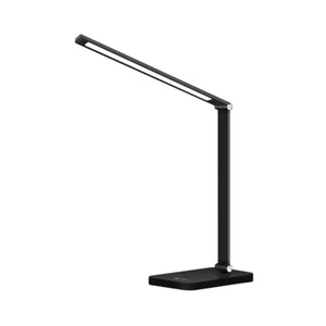 LED Desk Lamp With USB Charging Port And Wireless Charger Pad - Picture 1 of 9