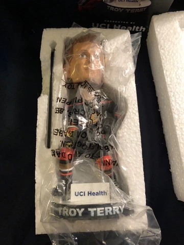Anaheim Ducks Troy Terry #19 Bobblehead Hockey NHL 2022 Cover