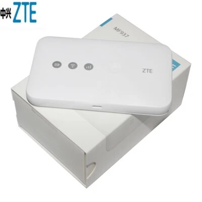 ZTE MF937 Unlocked NETWORK Mobile Hotspot Wireless 4G LTE Mobile WiFi Router - Image 1 of 4