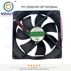 For POWERYEAR PY-1225H12S 120*120*35mm 2-Wire DC 12V 0.35A 4.2W Cooling Fan