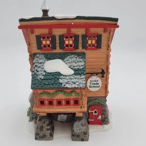 Department Dept 56 Christmas Village North Pole Series Elves Trade School - Picture 1 of 7