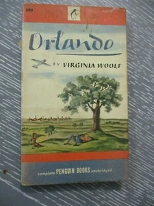 Orlando, a biography by Virginia Woolf, paperback, 1st English edit., USA, 1946 - Picture 1 of 7