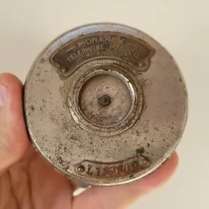 Transmisor de níquel biselado de 7 dígitos Monarch para teléfono de pared - Imagen 1 de 6