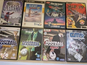 Everest, Flight Simulator, Football Manager PC Games Collection  - Picture 1 of 23