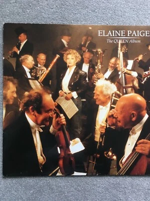ELAINE PAIGE - THE QUEEN ALBUM (UK SIREN LP, 1988) - Image 1 of 4
