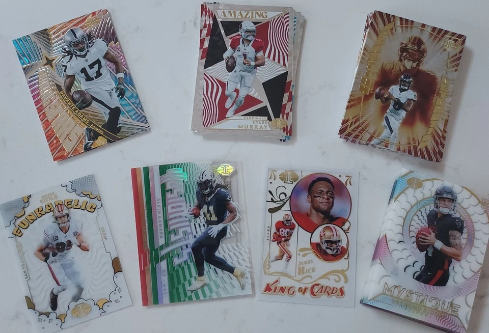 2022 ILLUSIONS FOOTBALL MYSTIQUE FUNKADELIC AMAZING ILLUSIONISTS PICK YOUR CARD - Image 1 of 1