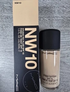MAC Studio Fix Fluid SPF 15 | NW10 | 30ml/1fl.oz | New Boxed 💯Authentic - Picture 1 of 1