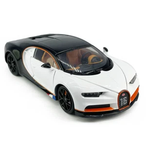 1:32 2019 Bugatti Chiron Model Car Diecast Toy Cars Boys Toys Kids Gifts White - Picture 1 of 12