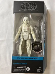STAR WARS BLACK SERIES FLAMETROOPER 6 INCH JEDI FALLEN ORDER GAMING GREATS - Picture 1 of 2
