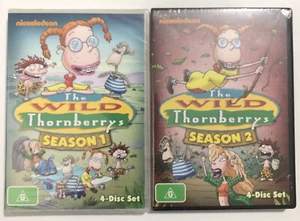 Nickelodeon THE WILD THORNBERRYS DVD Season 1 & 2 Region 4 NTSC BRAND NEW SEALED - Picture 1 of 3