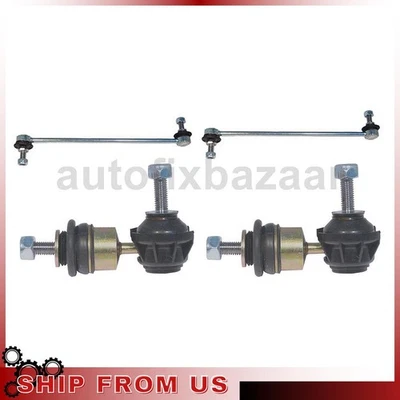 4 个前后摇杆连接套件适用于沃尔沃 C30 2.4L 2.5L 1.6L 沃尔沃 C70 2.5L_ — 第 1/3 张图片