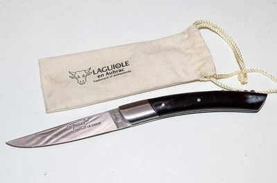 Navaja de bolsillo/sacacorchos Laguiole 12C27 Au Sabot Le Thiers con mango de cuerno - Francia Foto 1 de 4