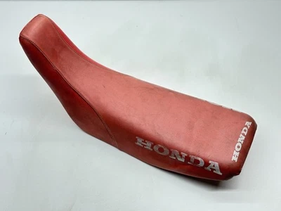 Conjunto de sillín de asiento Honda CR250R 1989 cubierta OEM roja 77100-KZ3-670 moto de cross  Foto 1 de 4
