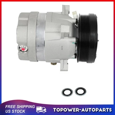 Compresor de aire acondicionado para GMC Sonoma Chevrolet S10 98-99 00 Isuzu 1998-2003 2,2 L Foto 1 de 4