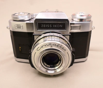 Cámara Zeiss Ikon Contaflex Super BC 35 mm con lente Tessar 50 mm f/2,8 S#96798 Foto 1 de 4