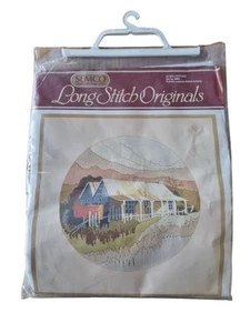 *New* Semco Long Stitch Originals Kit - SUNNY COTTAGE - NEW & Complete - Picture 1 of 4