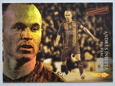 2016-17 Andrés Iniesta Panini Aficionado Soccer 1/1 Artist's Proof Gold #73 RARO - Imagem 1 de 2