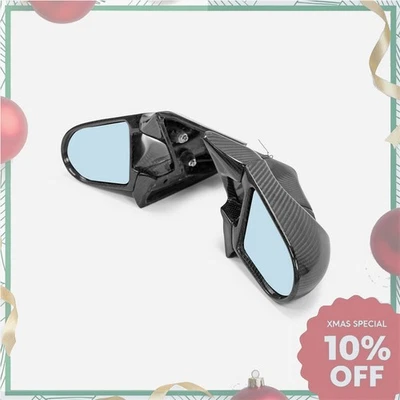 Espejo retrovisor aerodinámico de fibra de carbono 2 piezas para Toyota Supra mk3 JZA70 LHD Foto 1 de 4