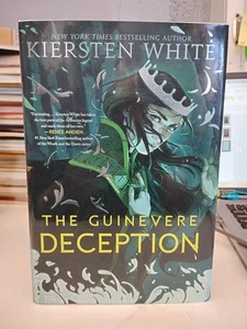 The Guinevere Deception Signed by Kiersten White Hardcover Special Edition  - Picture 1 of 6