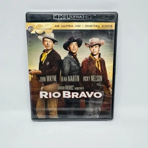 Rio Bravo 4K Ultra HD Blu-ray John Wayne Dean Martin Ricky Nelson Angie Walter - Foto 1 di 5