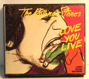 The Rolling Stones - Love You Live (2 CD's, 1989) DADC Pressing - Picture 1 of 4