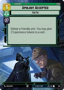 Star Wars Unlimited: Jump to Light Speed Scuse accettate (Hyperspace Foil) - Foto 1 di 1