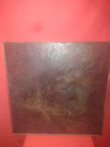 Dunkles abstraktes Gemälde Öl auf Leinwand von Sue Sheaffer. - Bild 1 von 10