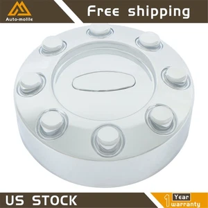 For Ford F250 F350 F450 Super Duty 2005-2014 Chrome Center Wheel Cap Rear - Picture 1 of 12