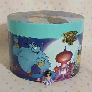 Disney Aladdin Jasmine Music Box & Polly Pocket Miniature Figure Damaged READ - Picture 1 of 14