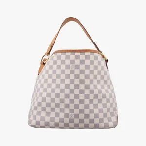 Louis Vuitton Shoulder Bag Delightful PM Damier Azur N41447 From Japan F/S - Picture 1 of 10