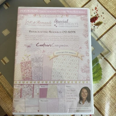 Crafters Companion Love & Romance and Special Birthdays Collection CD-ROM - Image 1 of 2