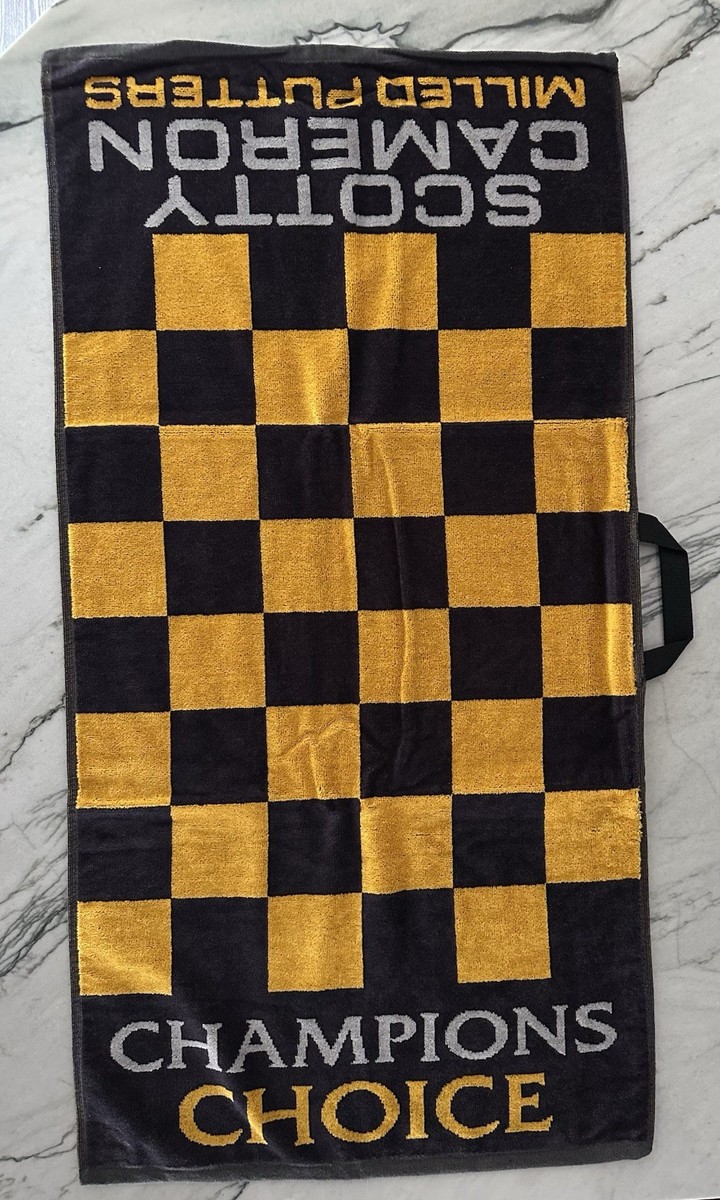 Scotty Cameron Studio Design Golf Towel” Using Scotty Cameron
