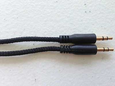 Cable auxiliar de audio estéreo macho de 3,5 mm para iPod mp3 coche iPhone 4s 5c 6 plus Foto 1 de 4