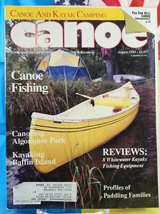 Kanu Magazin August 1988 Kanu und Kajak Camping KOSTENLOSER VERSAND!!! - Bild 1 von 3
