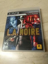 L.A. Noire PlayStation 3 PS3 Rockstar Games  Team Bondi  Havok  Dolby  Mature
