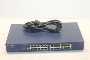 NETGEAR PROSAFE .. SWITCH 24 PORTS 10 / 100 / 1000 Gigabit .ref: JG5524 v1 - Photo 1/8