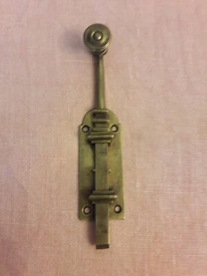 ANCIENNE TIRETTE ARMOIRE EN BRONZE - Photo 1/4