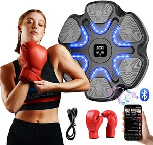 2025 Smart Bluetooth Music Boxing Machine: Wall-Mounted Electronic Trainer - Picture 1 of 7