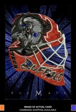 2001  Be a Player Between the Pipes The Mask Martin Biron   Buffalo Sabres