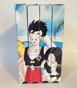 Lot of 4 Dragon Ball Z Great Saiyaman Series Edited VHS Set Tested Working - Picture 1 of 7