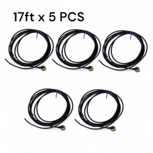 Pasternack PE3C0594-204 3/8 to 3/4 NMO Mount Unterminated Cable Coax 17ft x 5Pcs - Picture 1 of 11