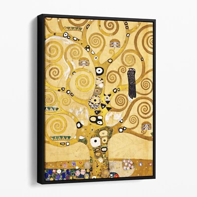 Tree of Life by Gustav Klimt Canvas Wall Art Print - Image 1 of 4