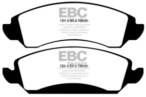 EBC Yellowstuff Front Brake Pads for Chevrolet Tahoe 4WD (2008 > 14) - Picture 1 of 1