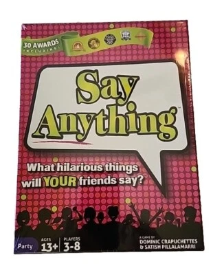 Say Anything NorthStar Party Game Ages 13 and up 3 to 8 Players 30 Min Playtime - Image 1 of 4