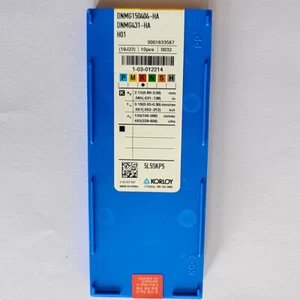 10 piezas DNMG150404-HA H01 DNMG431-HA Original KORLOY Hoja CNC Insertos de carburo - Imagen 1 de 4